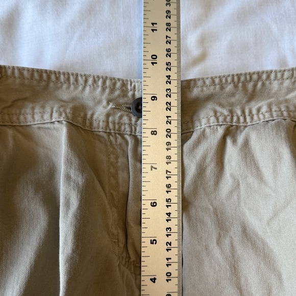 Cabelas Casuals Womens Cargo Capris Tan Size 14 Outdoor Hiking Utility Gorpcore - Picture 12 of 16